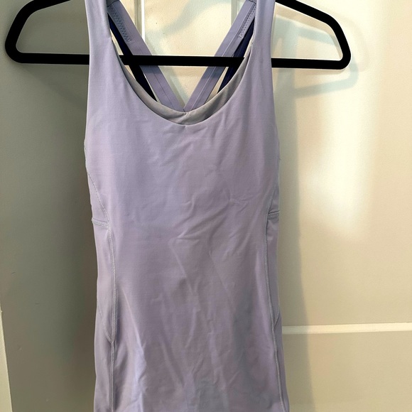 Lululemon Stash N Run Tank Size 6 *Medium Support For B/C Cup Dusty Dawn - Picture 5 of 7